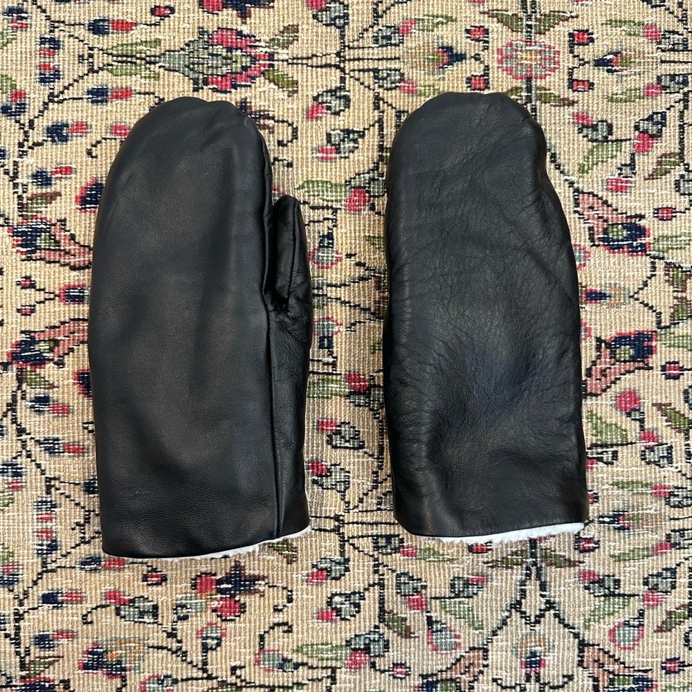 Classic Leather Mittens